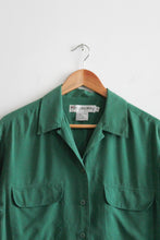 meadow silk button up (m)