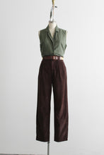 espresso corduroy trousers