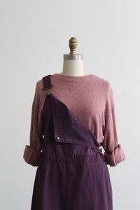 autumn fig overall dress