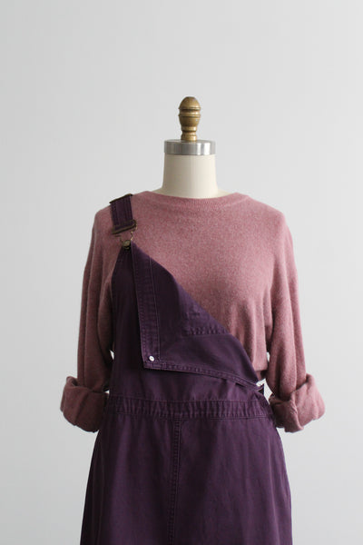 autumn fig overall dress