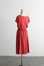 grapefruit cotton day dress