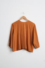 marigold boxy blouse