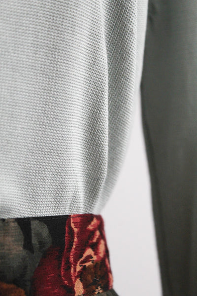 seaglass silk button up