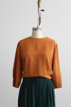 marigold boxy blouse