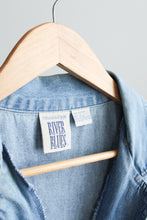 summer garden denim dress