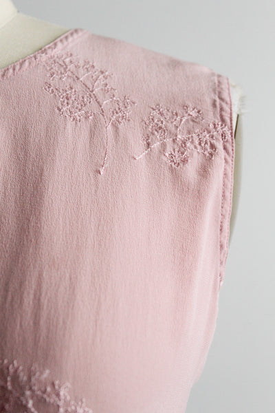 wisteria silk tank