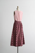 chrysanthemum midi skirt