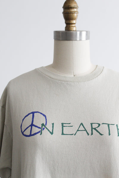 peace on earth graphic tee