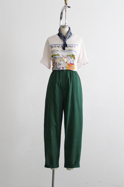 spruce cotton trousers (l)