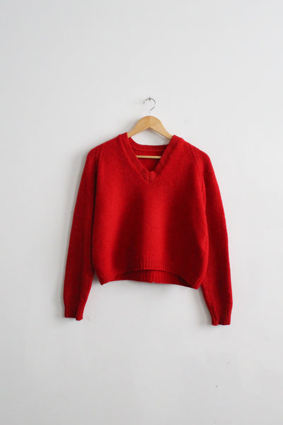 tomato wool sweater (l)