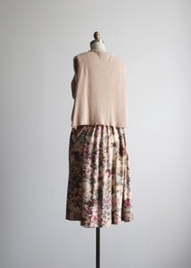 camellia midi skirt