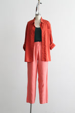 persimmon button up