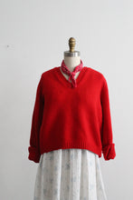 tomato wool sweater (l)