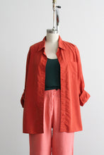 persimmon button up