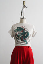 distressed dragon graphic tee (s/m)