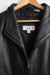 buttery soft black leather jacket