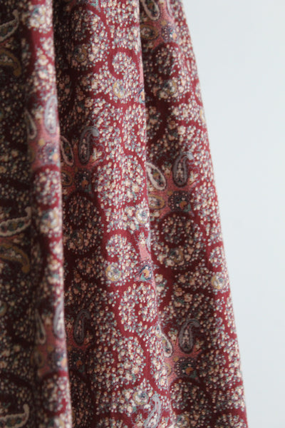 paisley cotton day dress
