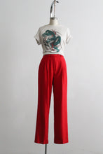 tomato wool trousers (xs/s)