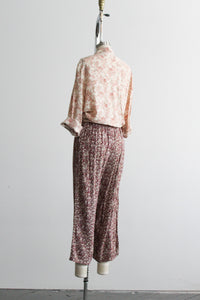 jardin silk button up