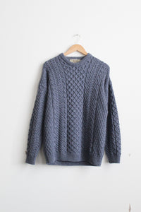 fogbank wool fisherman sweater