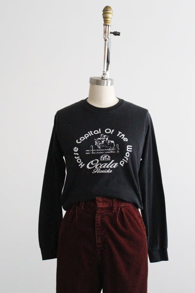 equestrian graphic tee