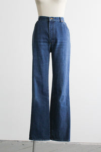 dark indigo mom jeans