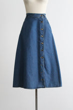 lakehouse denim midi skirt