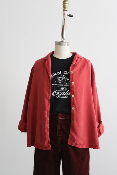 rose quartz button up