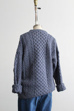 fogbank wool fisherman sweater