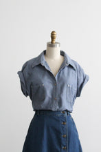 chambray button up