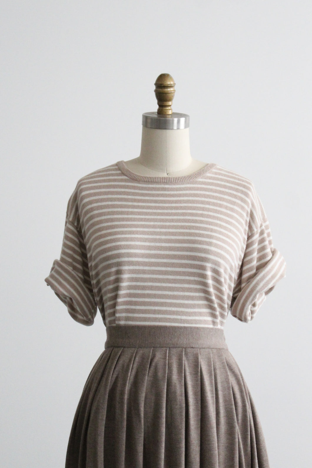 driftwood striped tee