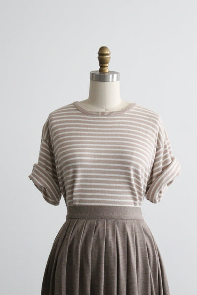 driftwood striped tee