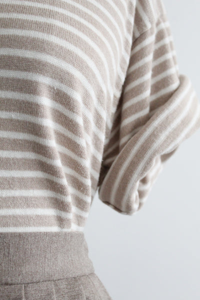 driftwood striped tee