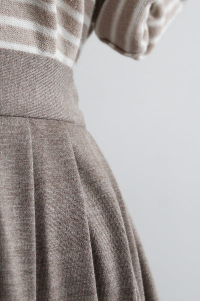 fawn midi skirt