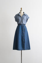 chambray button up