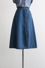 lakehouse denim midi skirt