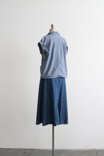 lakehouse denim midi skirt