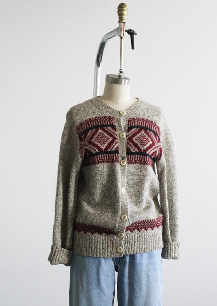 bournemouth wool cardigan