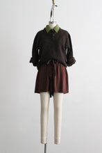 morel wool sweater (l)