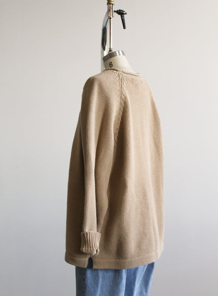 camel roll neck pullover