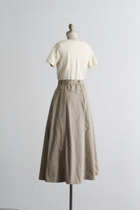 eyelet knit tee