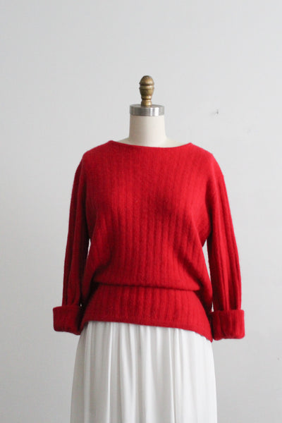 tomato angora pullover (m)