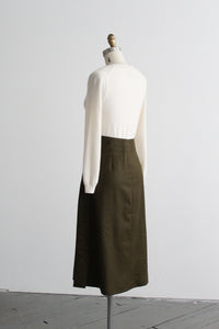 castelvetrano wool skirt
