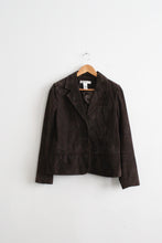 walnut suede jacket (s)