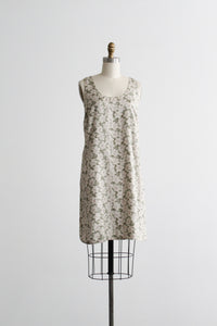 reversible silk shift dress