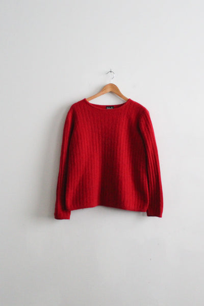 tomato angora pullover (m)