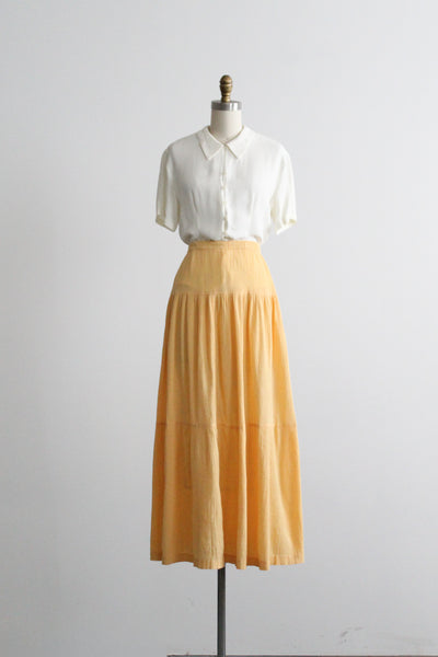 dandelion maxi skirt