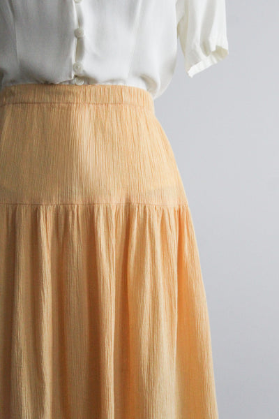 dandelion maxi skirt