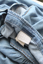 denim market pinafore