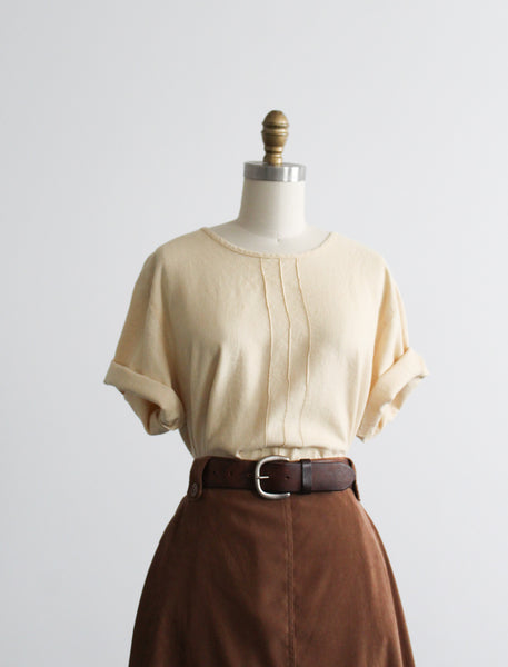 fieldwalk linen tee